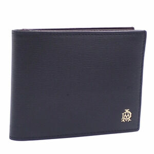 Dunhill Bi-fold Wallet for Men, Black Leather